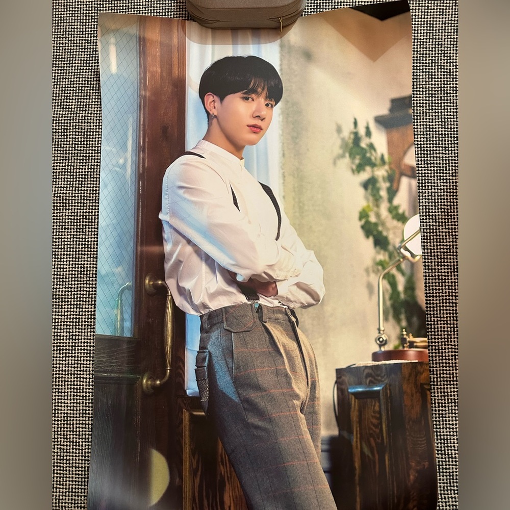 Official BTS 5th Muster Magic Shop 2019 Jungkook JK Kookie Rolled Poster